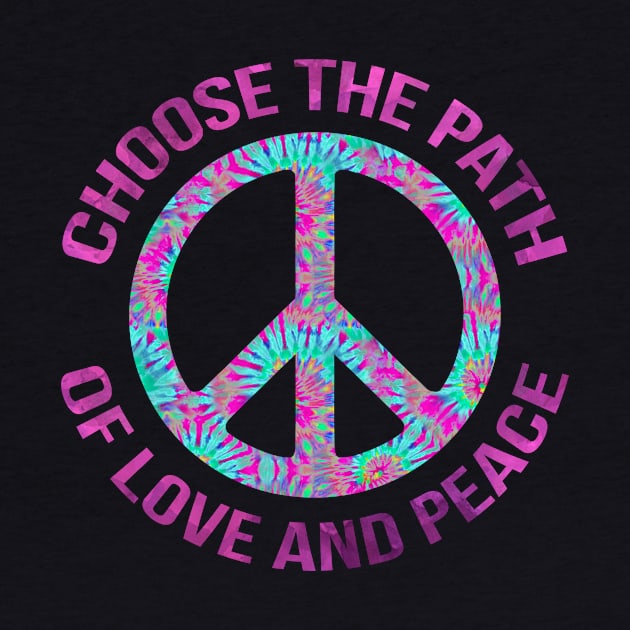 Choose the path of love and peace by LebensART